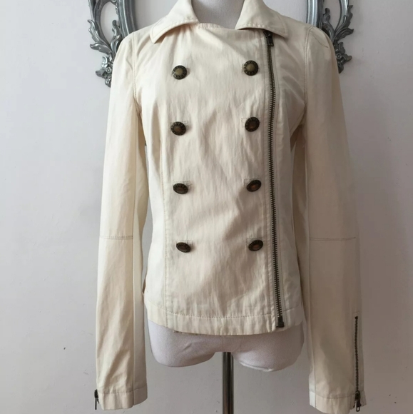 Free People Jackets & Blazers - NEW Free People Anthropologie Women's Double Breasted Jacket Coat Blazer 6 Small
